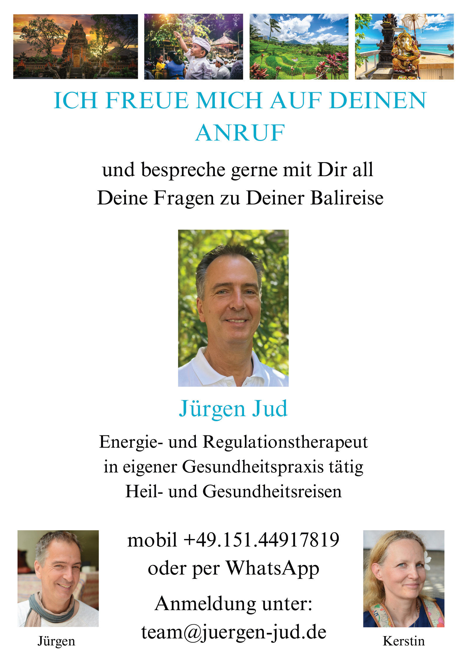 Jürgen Jud - Heilreise nach Bali