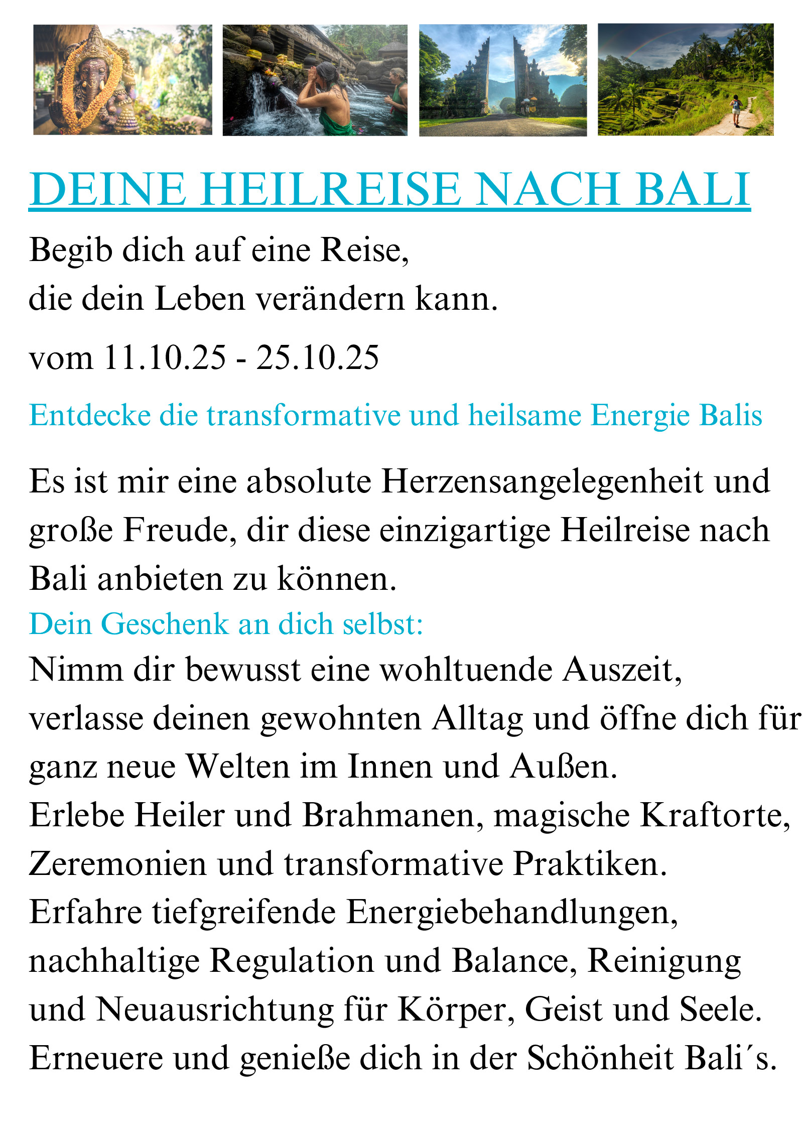 Heilreise mit Jürgen Jud